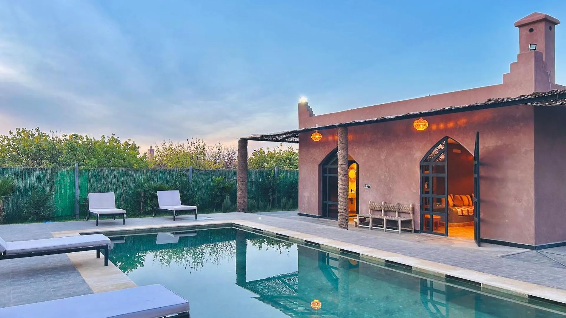 Villa Piscine Privee Sans Vis A Vis , Vue Superbe , Proche Centre - Fibre Optique Wifi Marrakesh 0*,  Morocco