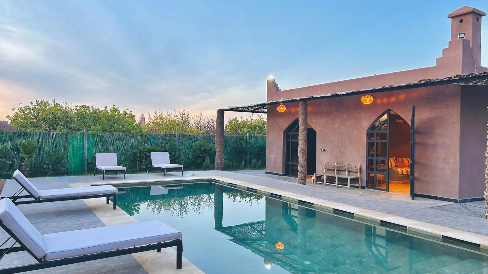 Villa Piscine Privee Sans Vis A Vis , Vue Superbe , Proche Centre - Fibre Optique Wifi Marrakesh