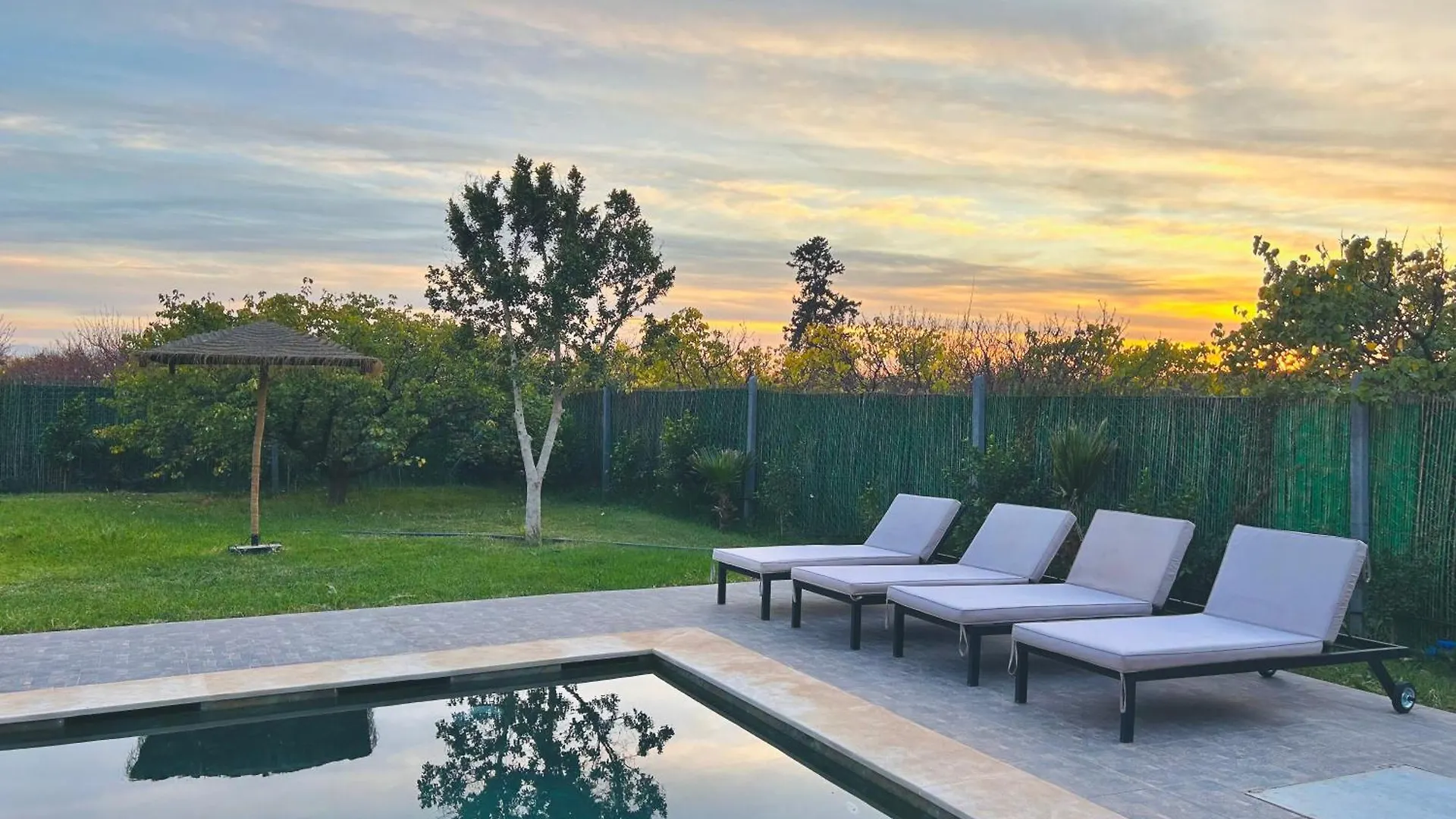 Villa Piscine Privee Sans Vis A Vis , Vue Superbe , Proche Centre - Fibre Optique Wifi Marrakesh