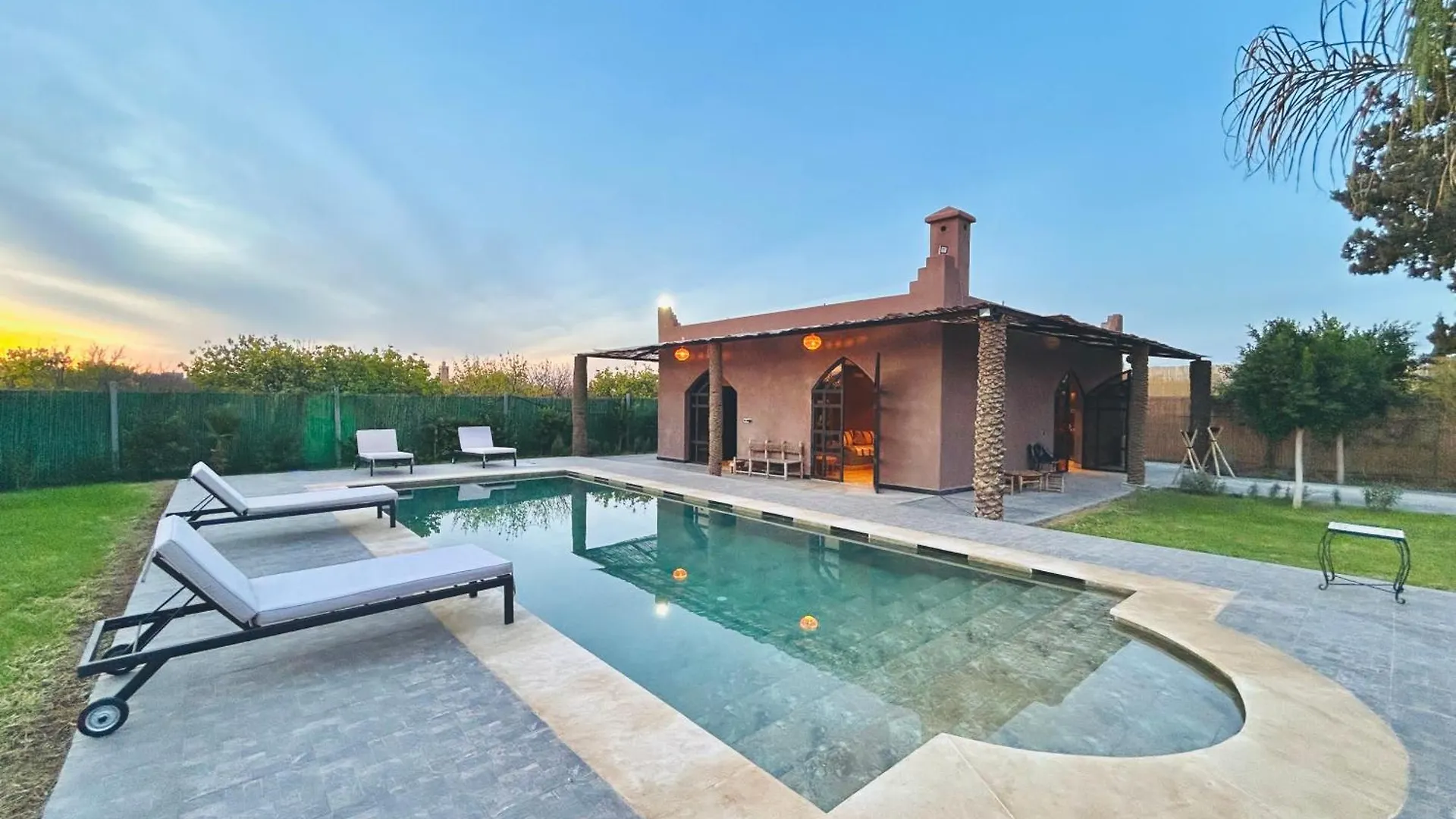 Villa Piscine Privee Sans Vis A Vis , Vue Superbe , Proche Centre - Fibre Optique Wifi Marrakesh Morocco
