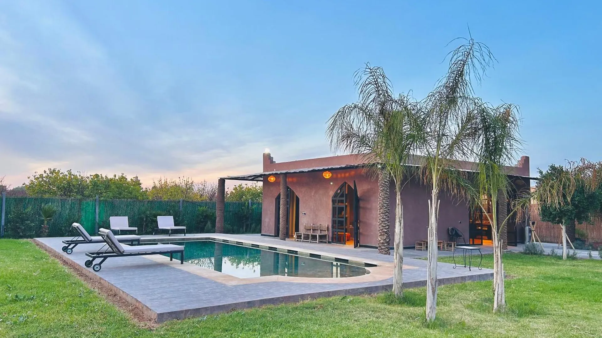 Villa Piscine Privee Sans Vis A Vis , Vue Superbe , Proche Centre - Fibre Optique Wifi Marrakesh
