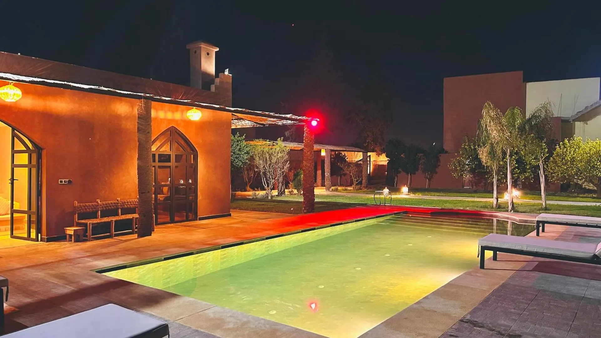 Villa Piscine Privee Sans Vis A Vis , Vue Superbe , Proche Centre - Fibre Optique Wifi Marrakesch