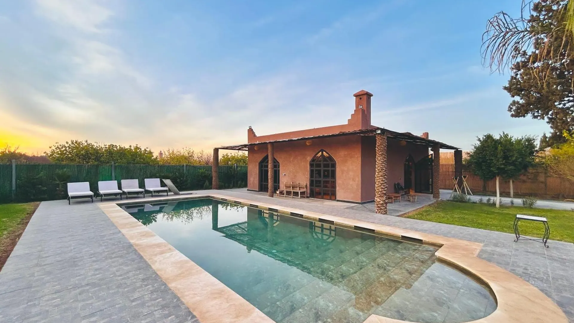 Villa Piscine Privee Sans Vis A Vis , Vue Superbe , Proche Centre - Fibre Optique Wifi Marrakesch